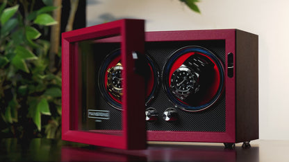 Mainspring Oxford Guardian Choice of Color 2-Slot Watch Winder