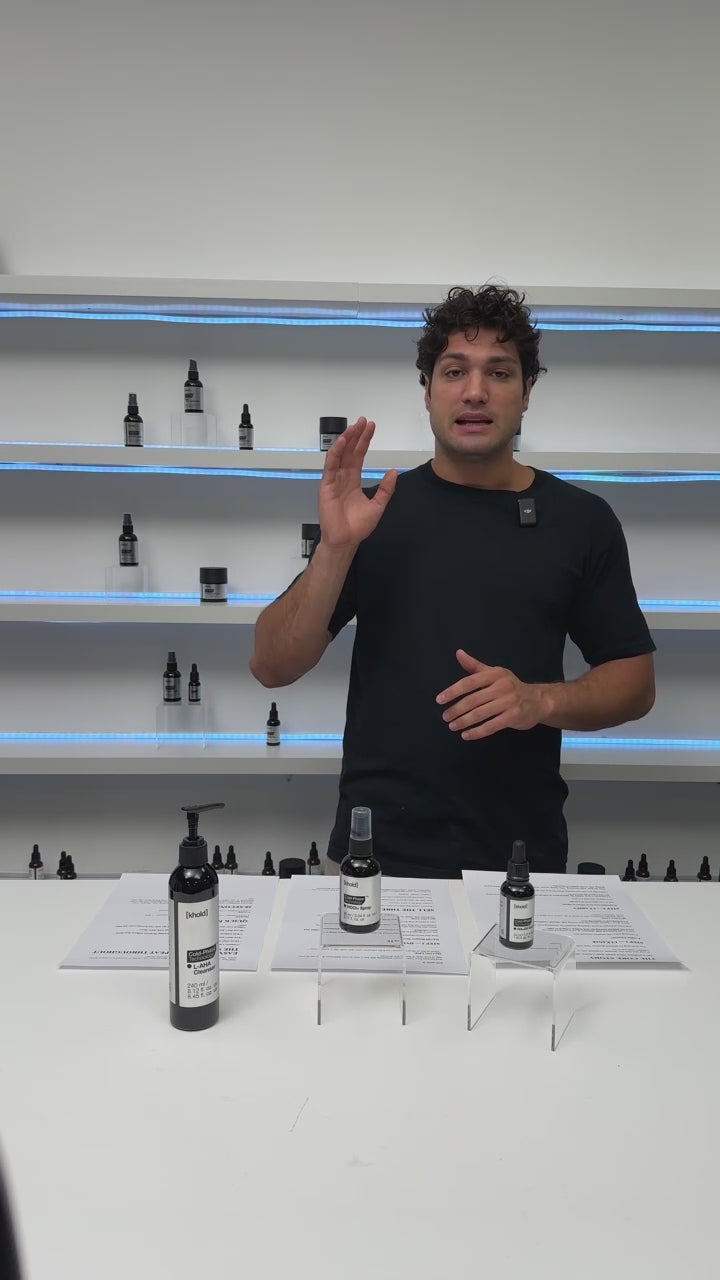 Load video: Khold Skincare L-AHA Cleanser 240ml