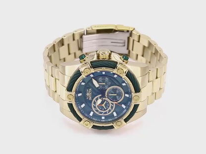 Invicta Men's 52mm Bolt Quartz Chronograph Twisted Cable Bezel Bracelet Watch