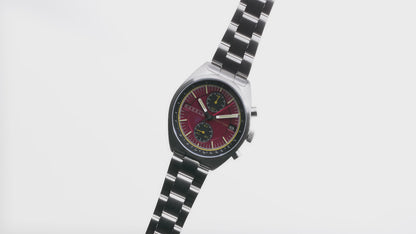 Cadola Men's 41mm Slipstream Meca Quartz Chronograph Bracelet Watch