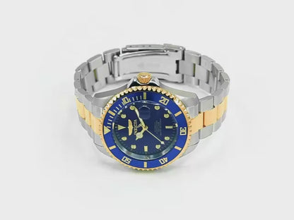 Invicta Men's 47mm Pro Diver Automatic Date Two-Tone Bracelet Watch