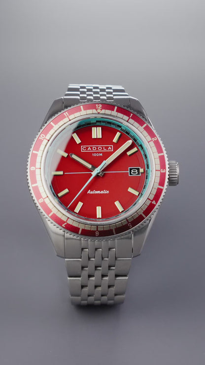 Cadola Men's 42mm Ahrens Automatic Bracelet Watch