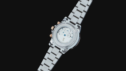 Thomas Earnshaw Men's 43mm Admiral Duncan Automatic Grand Date Calendar Two-Tone Bracelet Watch