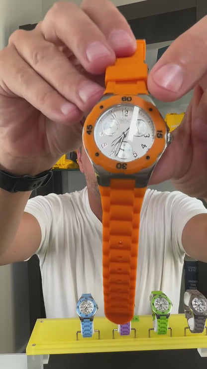 Invicta Women's 38mm Angel Quartz Special Edition Silicone Strap Watch