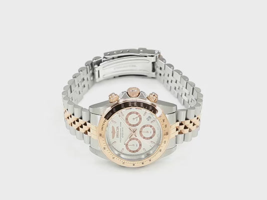 Invicta Men's 39mm Speedway Quartz Chronograph Stainless Steel Bracelet Watch