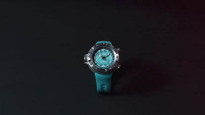 RGMT Men's 50mm Depth Charge Automatic Silicone Strap Watch