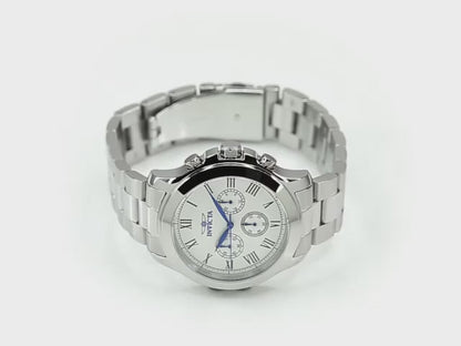 Invicta Men's 44mm Specialty Quartz Chronograph Roman Numeral Timeless Bracelet Watch
