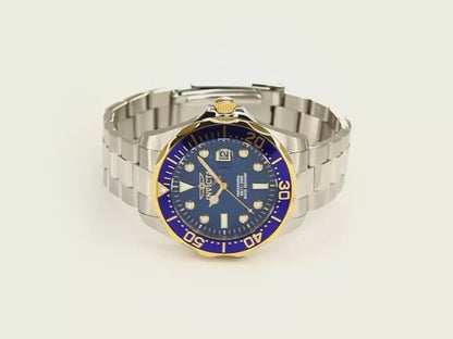 Invicta Men's 47mm Pro Diver Quartz Date Carbon Fiber Dial Bracelet Watch