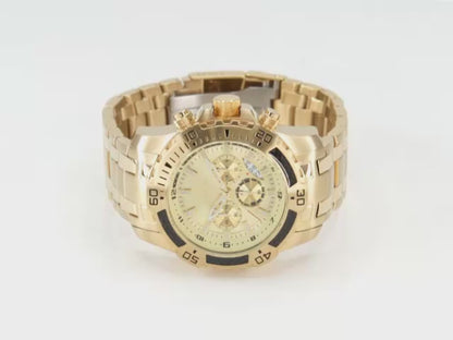 Invicta Men's 51mm Pro Diver Scuba Quartz Chronograph Carbon Fiber Bezel Bracelet Watch