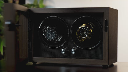 Mainspring Oxford Guardian 2-Slot Watch Winder