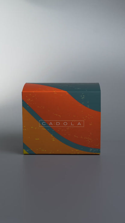 Cadola Men's 42mm Testa Di Toro Quartz Chronograph Leather Strap Watch