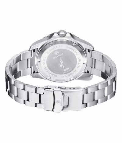 Deep Blue 42mm Pro Diver 200 Automatic Bracelet Watch