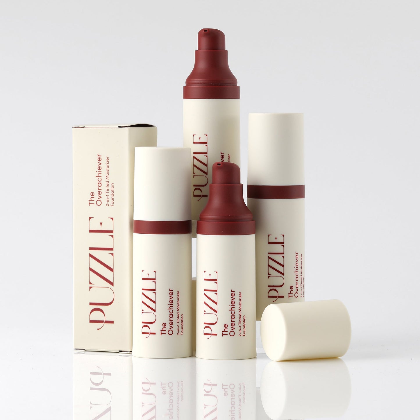 Puzzle® Makeup The Overachiever 2-in-1 Tinted Moisturizer & Foundation