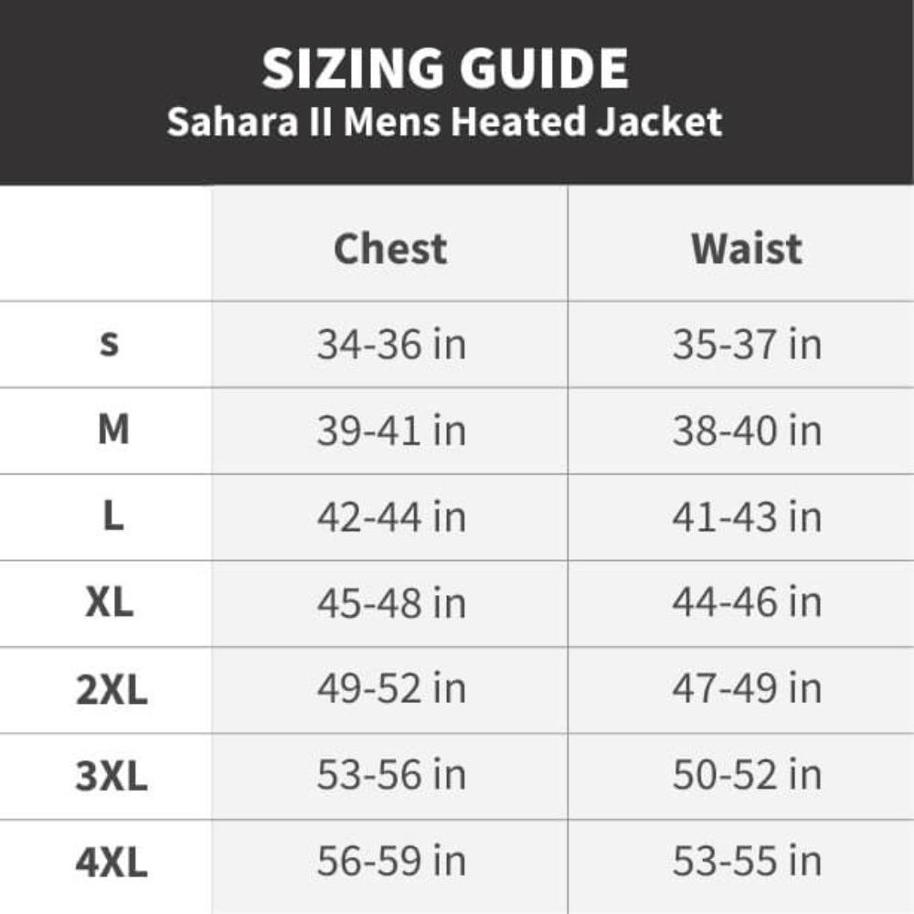 Gobi Heat Men's Sahara II Heated Jacket