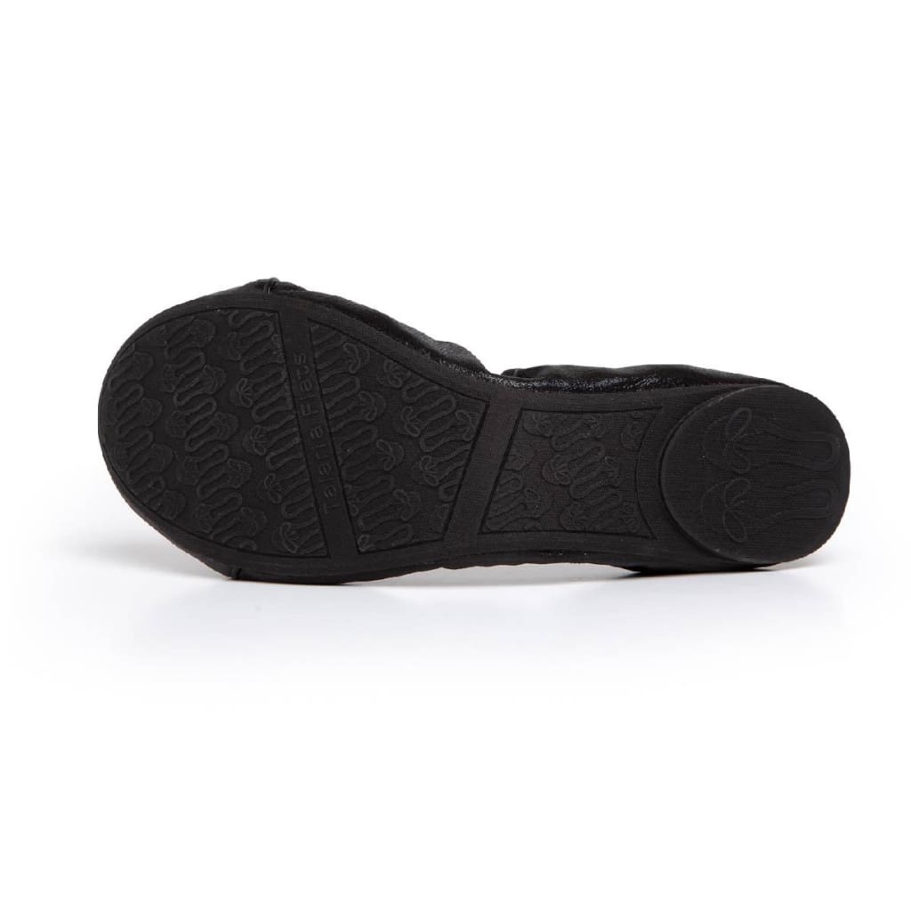 Talaria Flats Premium Black Flats
