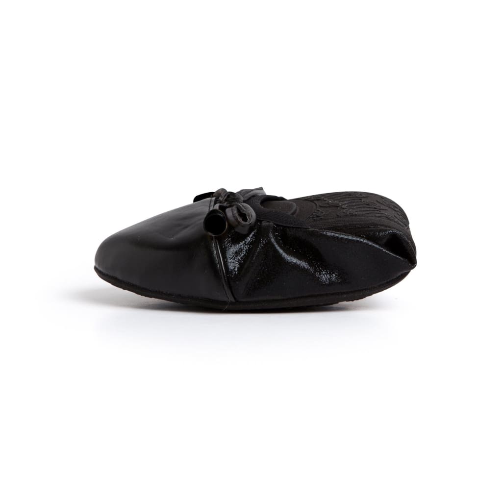 Talaria Flats Premium Black Flats