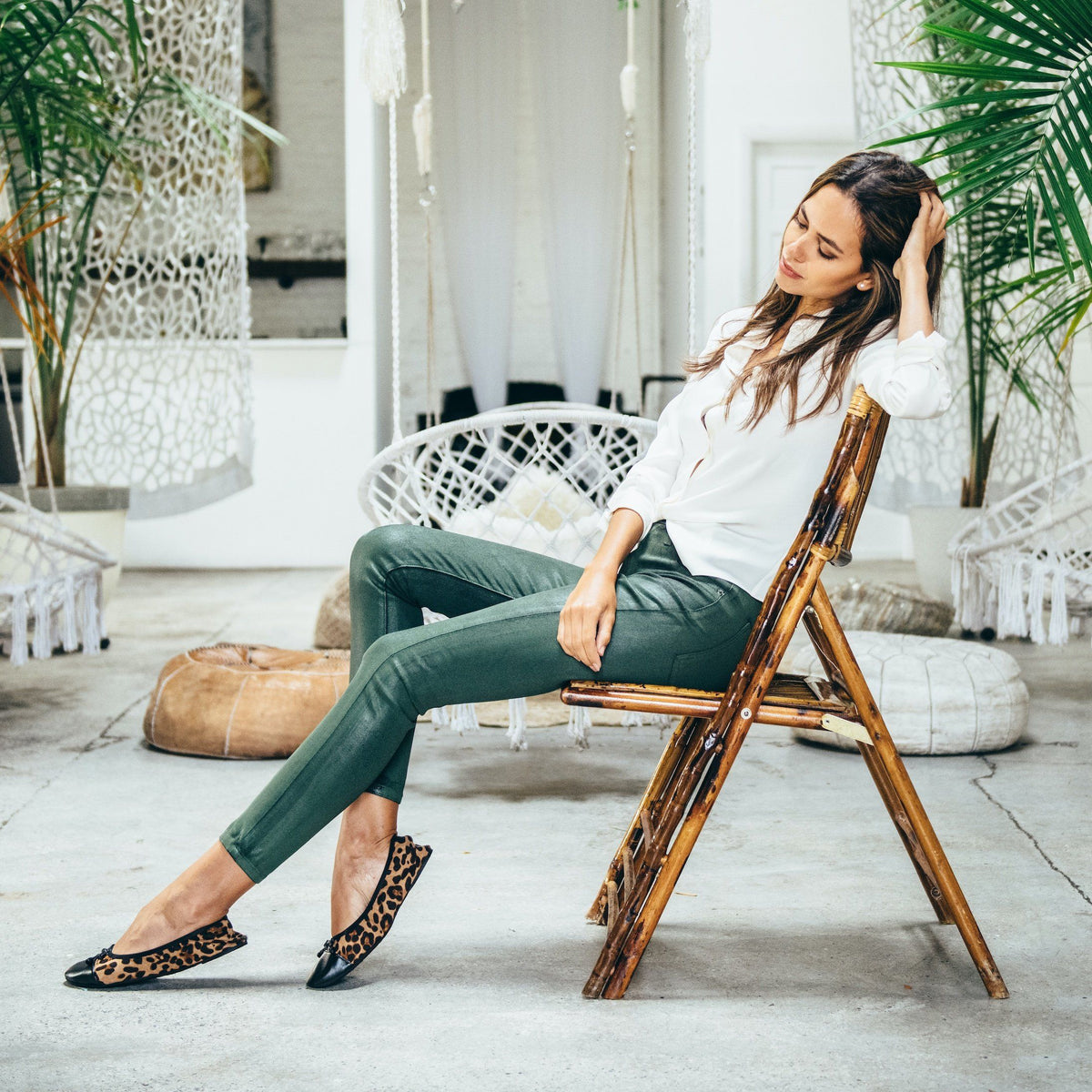 Talaria Flats Premium Leopard Flats