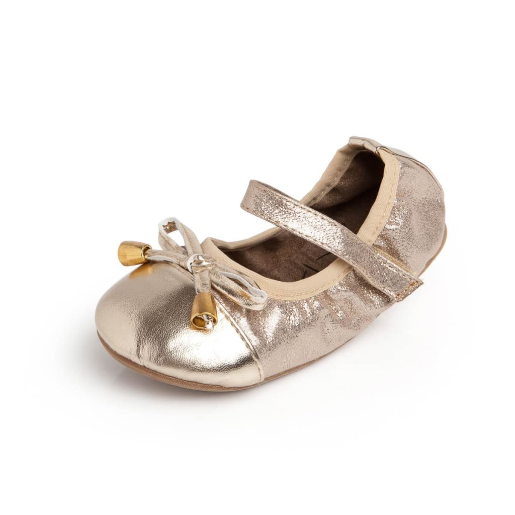 Talaria Littles Premium Girl Flats w/ Strap