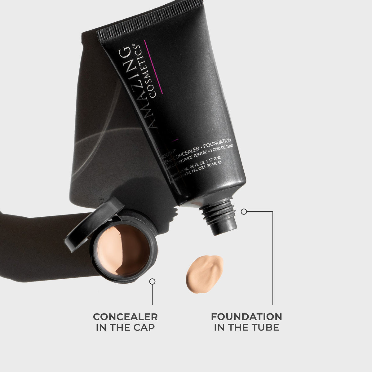AmazingCosmetics SMOOTH® Crème Concealer & Foundation Duo