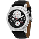 Seapro Men's 40mm Chronoscope Quartz Multi-Function Leather Strap Watch