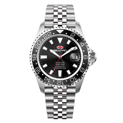 Seapro Men's 43mm Grand Meridian Automatic Date Bracelet Watch