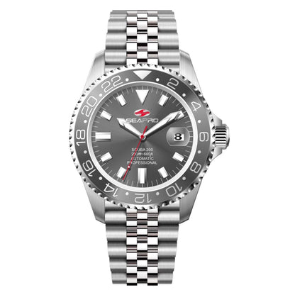 Seapro Men's 43mm Grand Meridian Automatic Date Bracelet Watch
