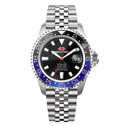 Seapro Men's 43mm Grand Meridian Automatic Date Bracelet Watch