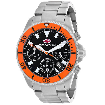 Seapro Men's 43mm Scuba 200 Quartz Chronograph Bracelet Watch