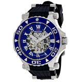 Seapro Men's 50mm Seaway Automatic Skeletonized Dial Rubber Strap Watch