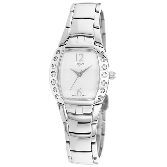 Tissot Women's 32mm  Femini-T Swiss Made Quartz MOP Dial Bracelet Watch