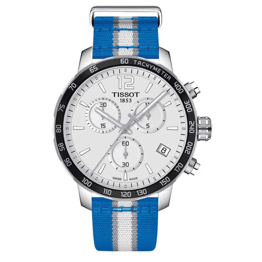 Tissot Men's 42mm Quickster Swiss Made Quartz Nylon Strap Watch