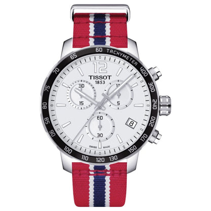 Tissot Men's 42mm Quickster Swiss Made Quartz Nylon Strap Watch