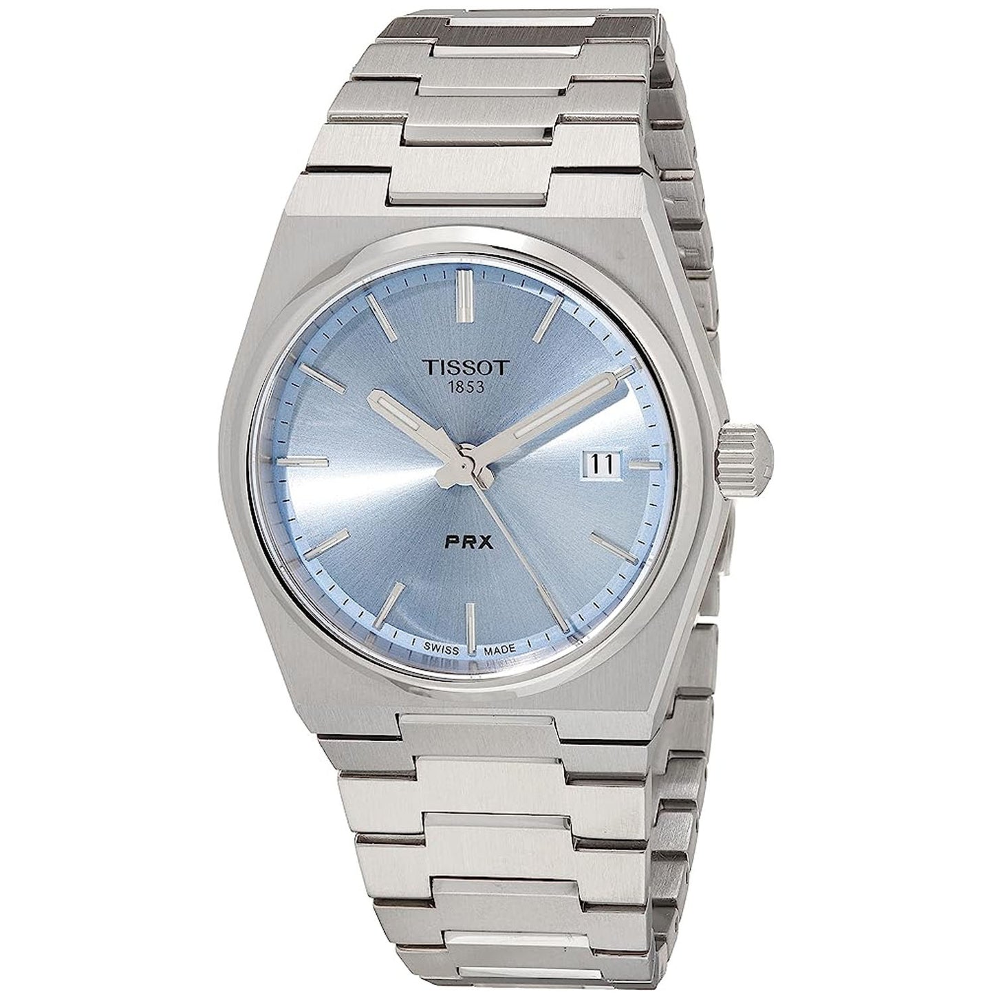 Tissot Women's 36mm PRX Swiss Made Quartz Date Bracelet Watch
