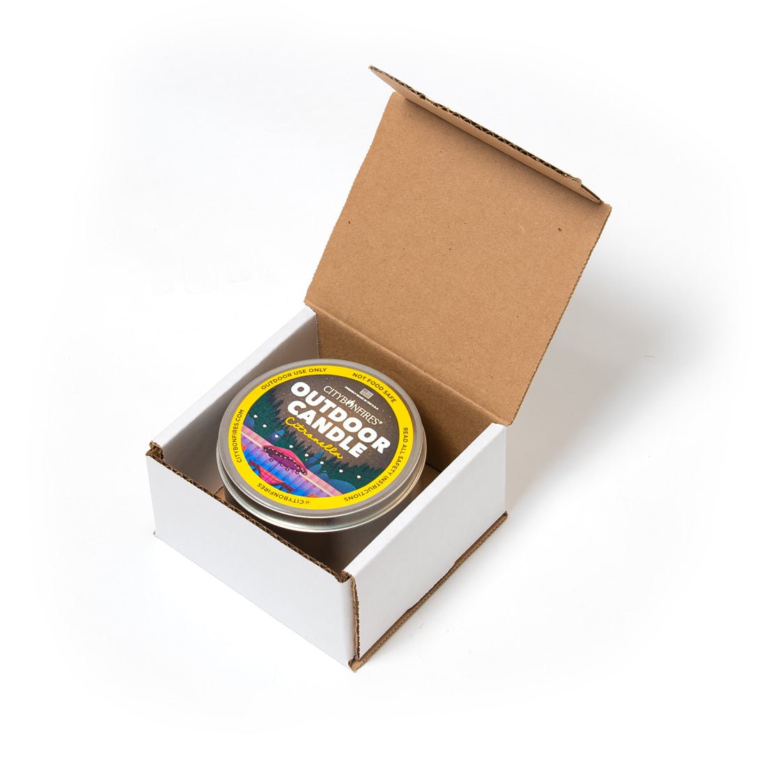 City Bonfires Citronella Outdoor Candle Choice of Pack