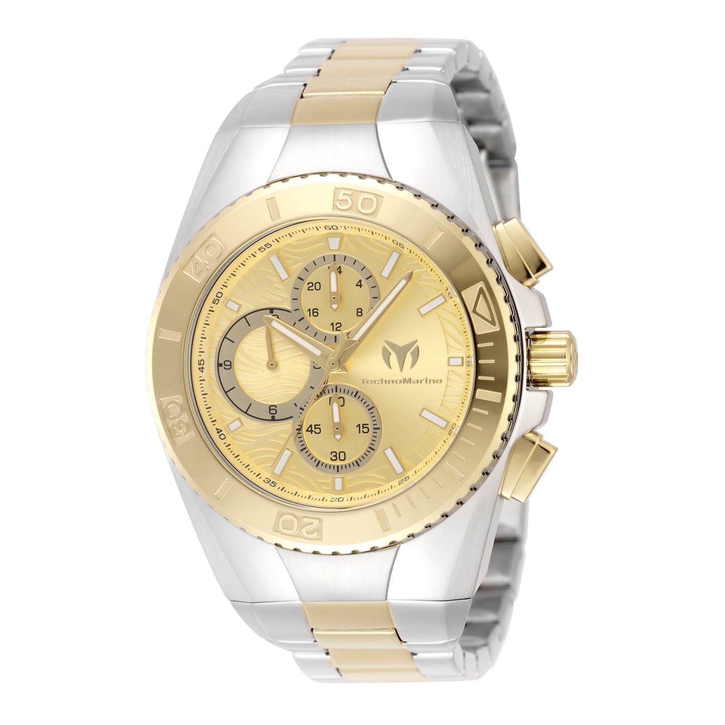 TechnoMarine Men's 44mm Manta Ocean Quartz Bracelet Watch