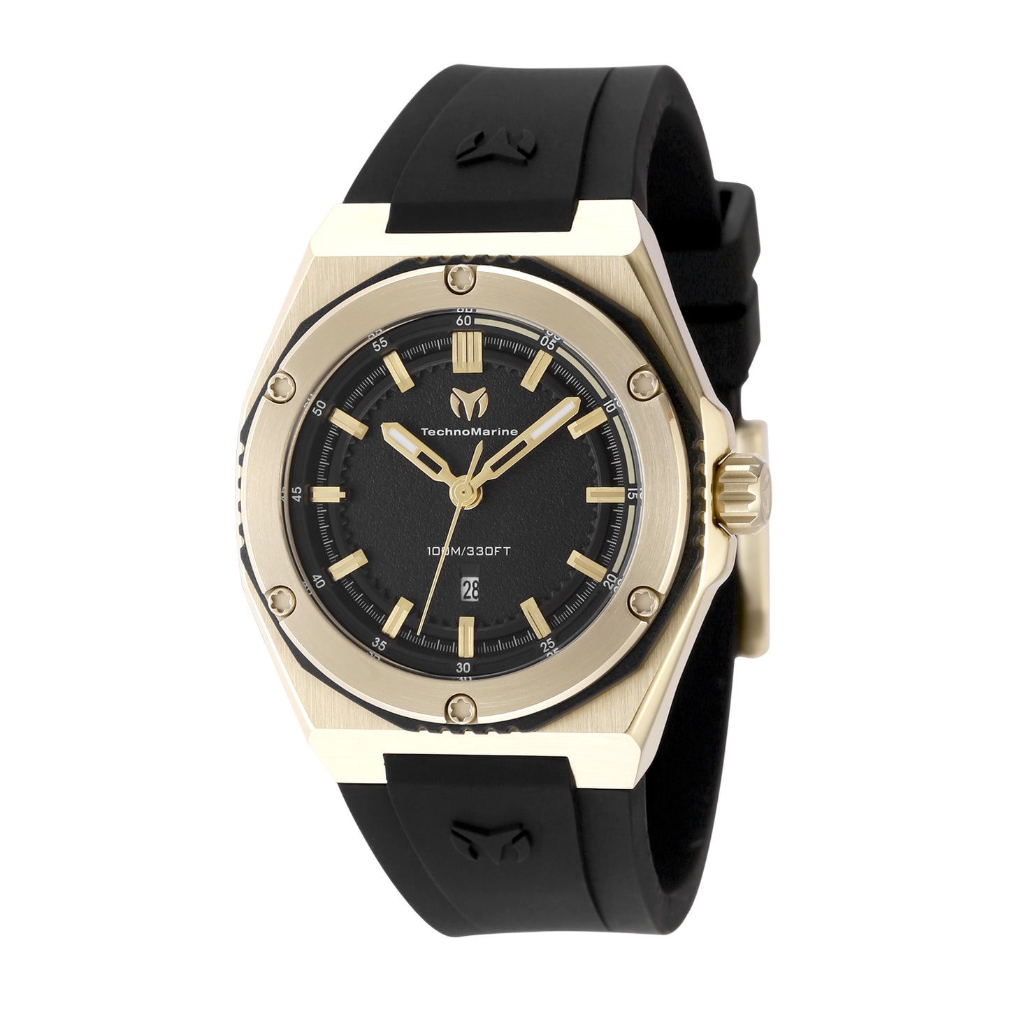 TechnoMarine Women's 36mm Coral Legacy Quartz Silicone Strap Watch