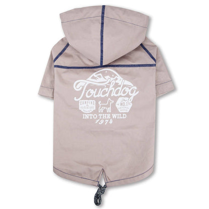 Touchdog 'Cloudburst' Reversible & Waterproof Dog Raincoat