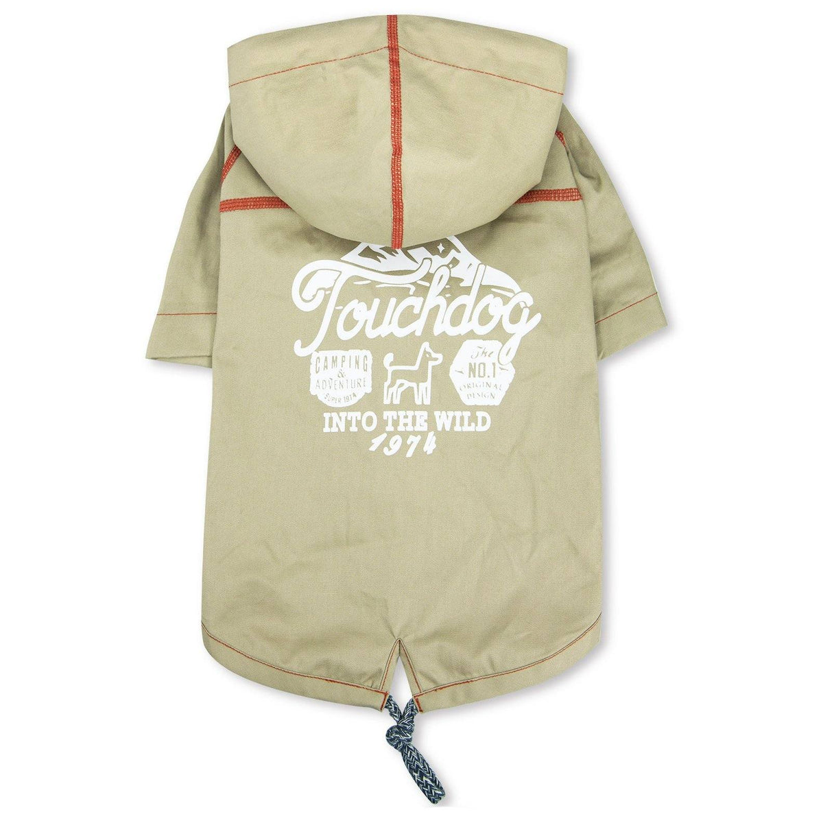 Touchdog 'Cloudburst' Reversible & Waterproof Dog Raincoat