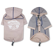 Touchdog 'Cloudburst' Reversible & Waterproof Dog Raincoat
