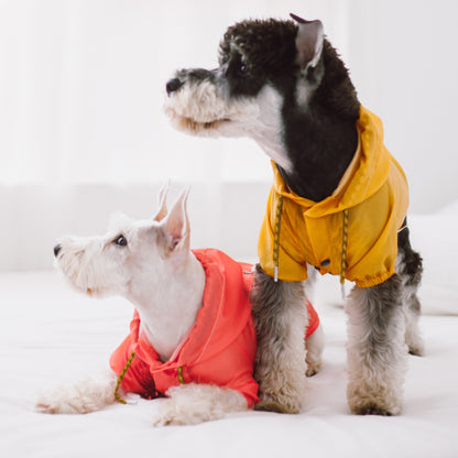 Touchdog Split-Vent Waterproof Dog Raincoat