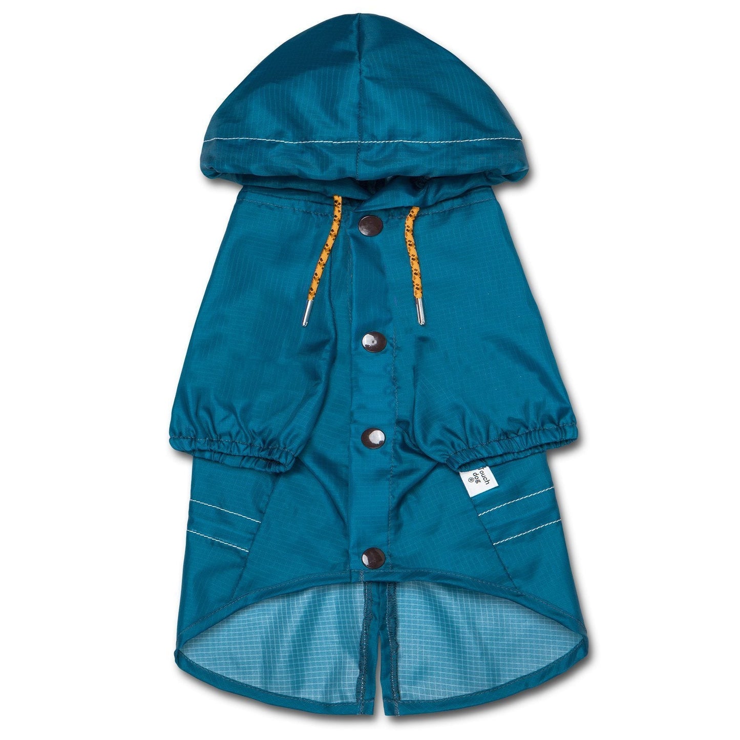 Touchdog Split-Vent Waterproof Dog Raincoat