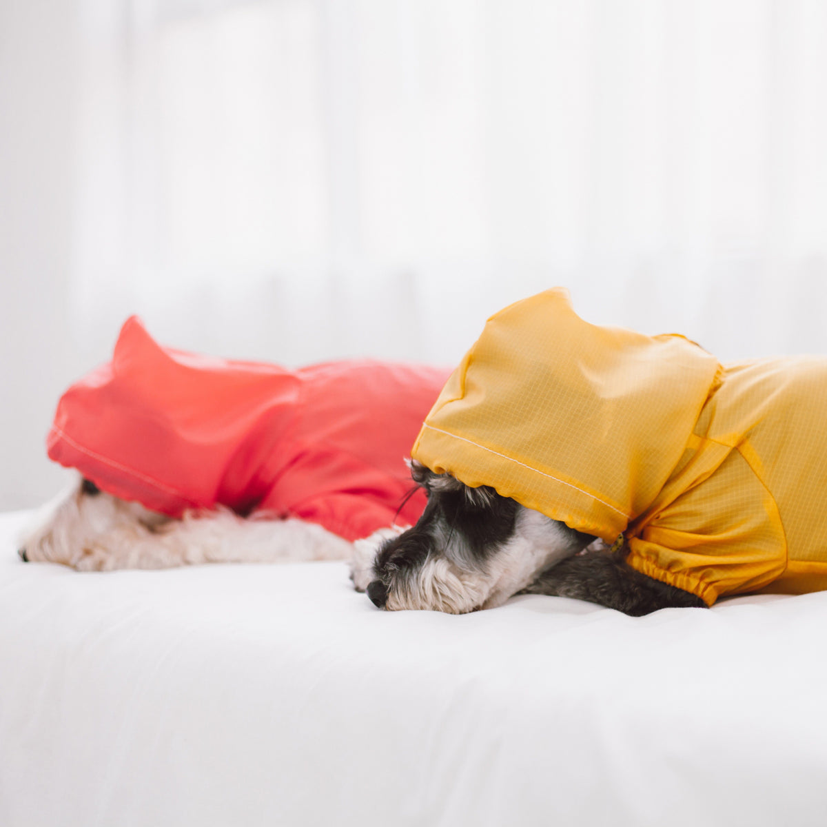 Touchdog Split-Vent Waterproof Dog Raincoat