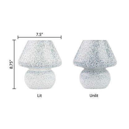 Tiffany-Style Lighting 8.75" Celeste Mushroom Accent Lamp
