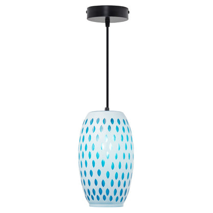 Tiffany-Style Lighting 6" Mira Glam Glass Globe Shade Pendant