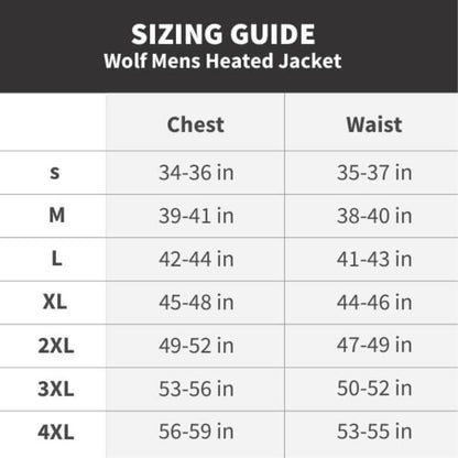 Gobi Heat Men's Wolf Heated Jacket