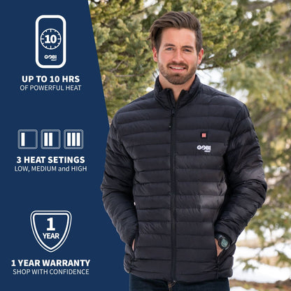 Gobi Heat Men's Wolf Heated Jacket