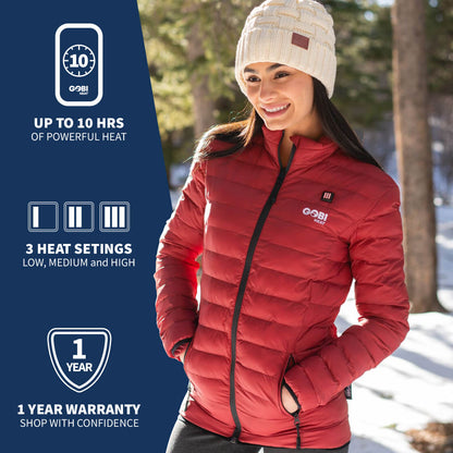 Gobi Heat Women's Wolf Heated Jacket
