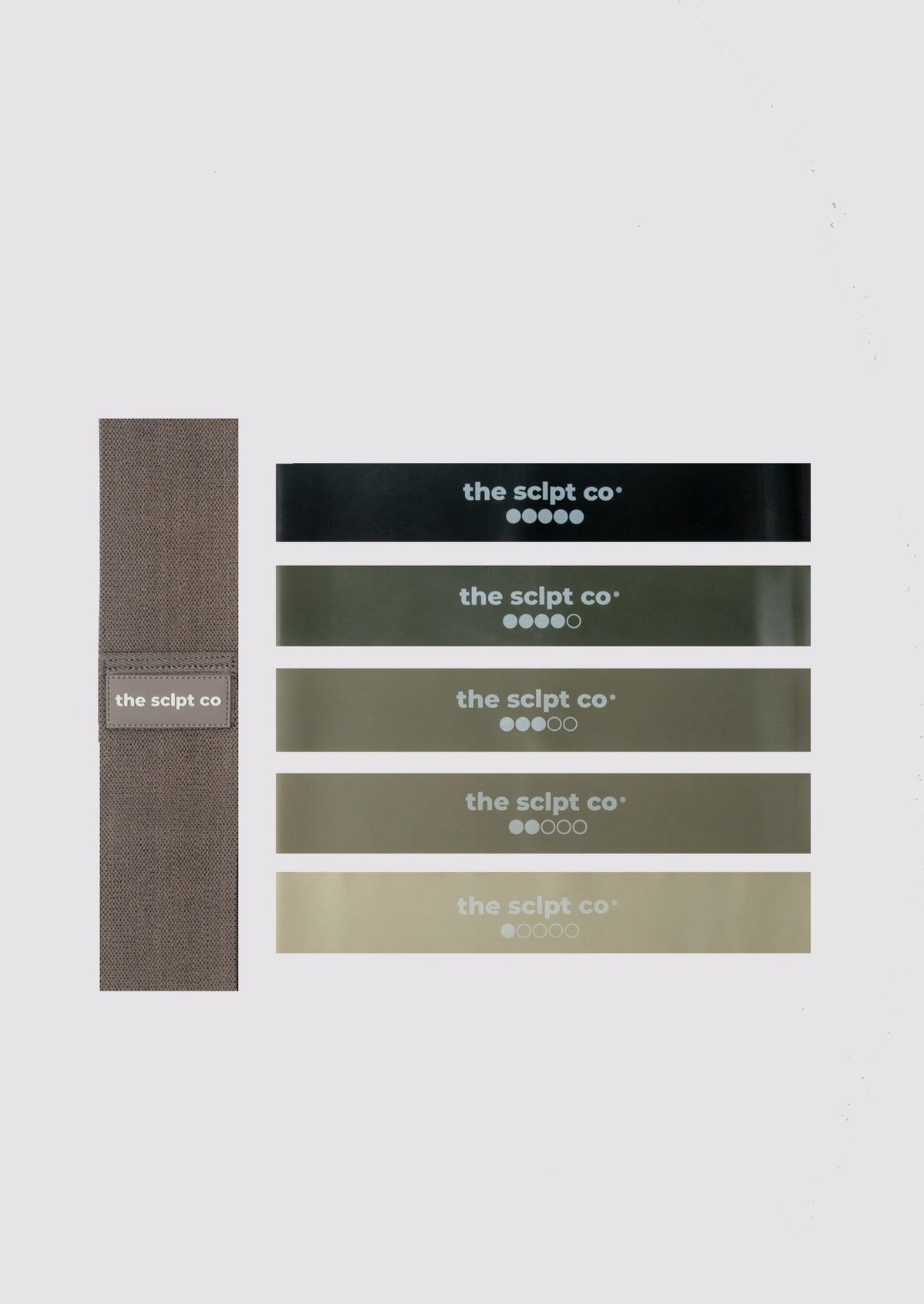 The Sclpt Co The Workout Band Set