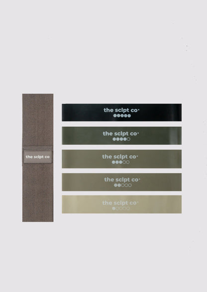 The Sclpt Co The Workout Band Set