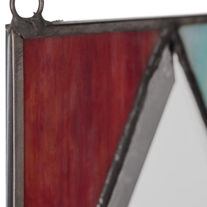 Tiffany-Style Lighting 15" Cross Stained Glass Window Panel